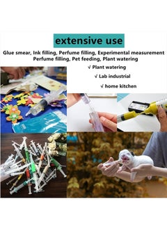 CIETER 20 Pack Dispenser and 30ml+50ml Glue Bottle, 1ml, 3ml, 5ml, 10ml, Dispenser, 14ga, 16ga, 18ga, 20ga, 22ga, 25ga dispensing head and Caps, for Refilling and Measuring Liquids  - Image 5