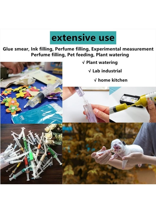 CIETER - 20 Pack Dispenser and 30ml+50ml Glue Bottle, 1ml, 3ml, 5ml, 10ml, Dispenser, 14ga, 16ga, 18ga, 20ga, 22ga, 25ga dispensing head and Caps, for Refilling and Measuring Liquids - Image 1