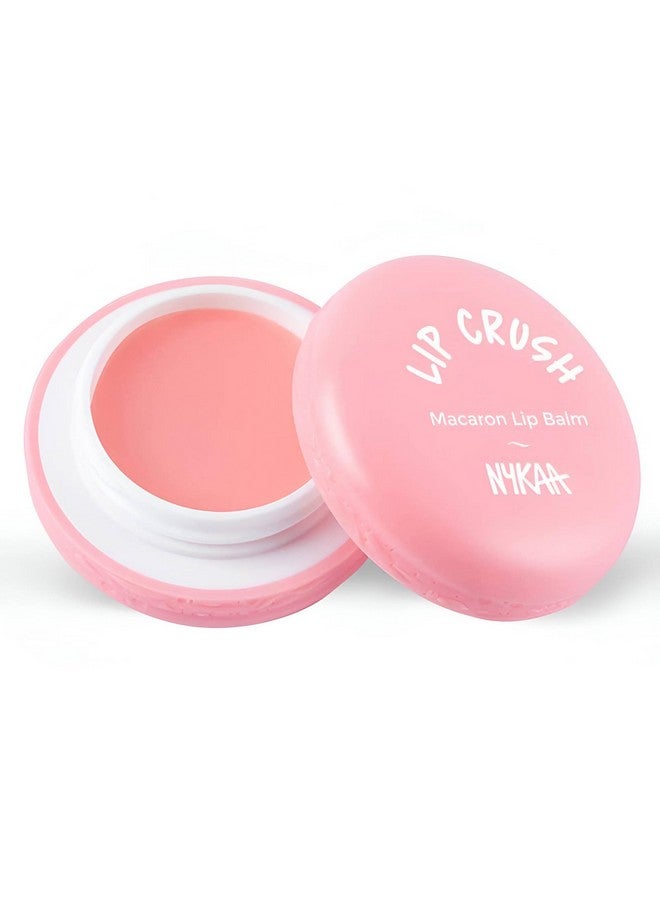 Nykaa Lip Crush Macaron Lip Balm - Strawberry (Pack Of 1) - Image 2