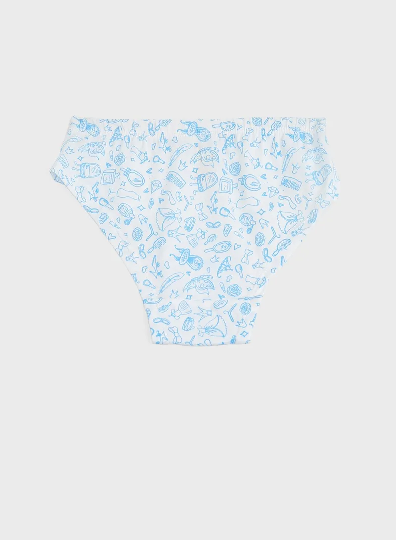Pinata Pack Of 3 Printed Girls Hipster