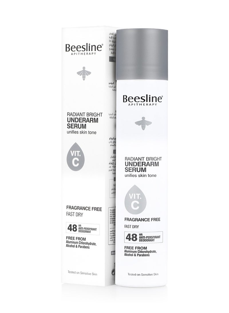 Beesline Radiant Bright Underarm Serum - Fragrance-Free - 150ml 150ml - Image 3