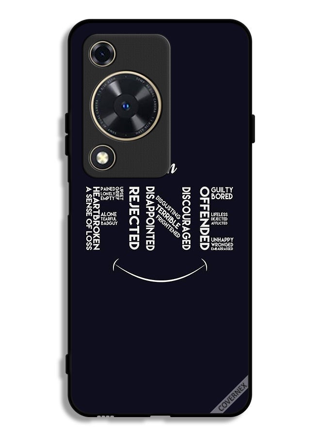Covernex Huawei Nova Y63 Protective Case Cover Calligraphy I Am Fine