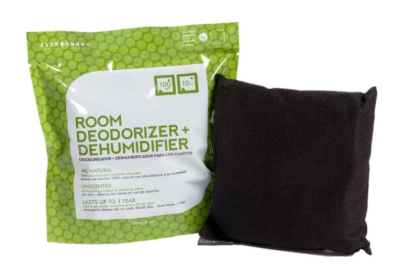 Ever Bamboo Room Deodorizer Dehumidifier w Natural Bamboo Charcoal 200g