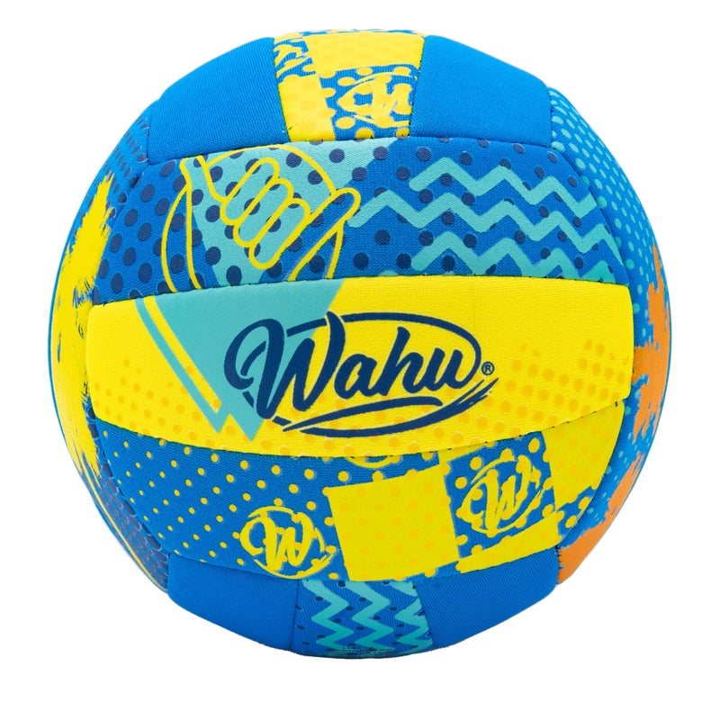 Wahu 100 Waterproof AllPurpose Mini Pool Ball for Beach Soccer and More 65 Round Water Ball for Beach and Pool Sports Games Blue - Image 3