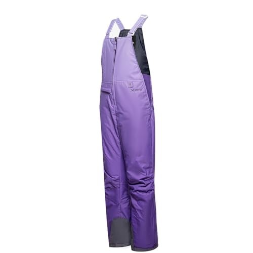Arctix Kids Insulated Snow Bib Overalls Purple Ombre XSmall - Image 3
