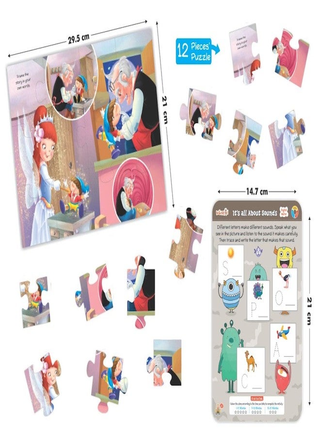 Braintastic Educational Game: English Master (6-99 Years) / Write & Wipe Reusable Activity Sheets/Kids Toy/Free Puzzle - Image 2