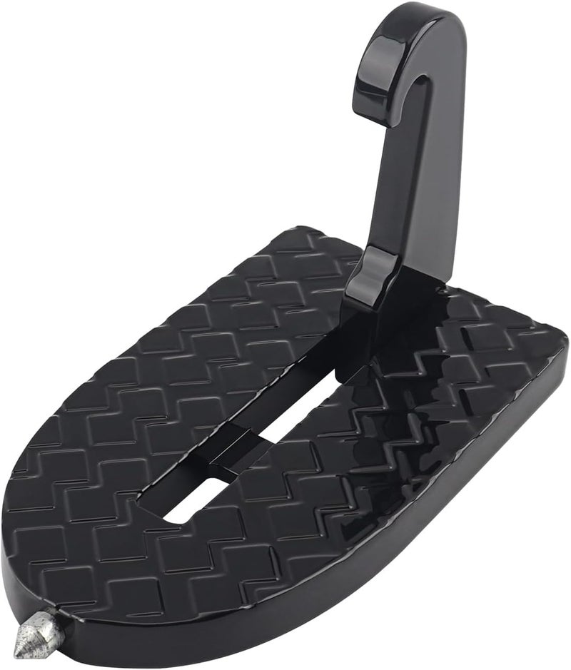 Chelhead Car Pedal Door Step Folding Ladder Hook Footrest Car Accessories Easy Access Roof Suitable for SUV, RV, Business Car, Family Car - Image 1