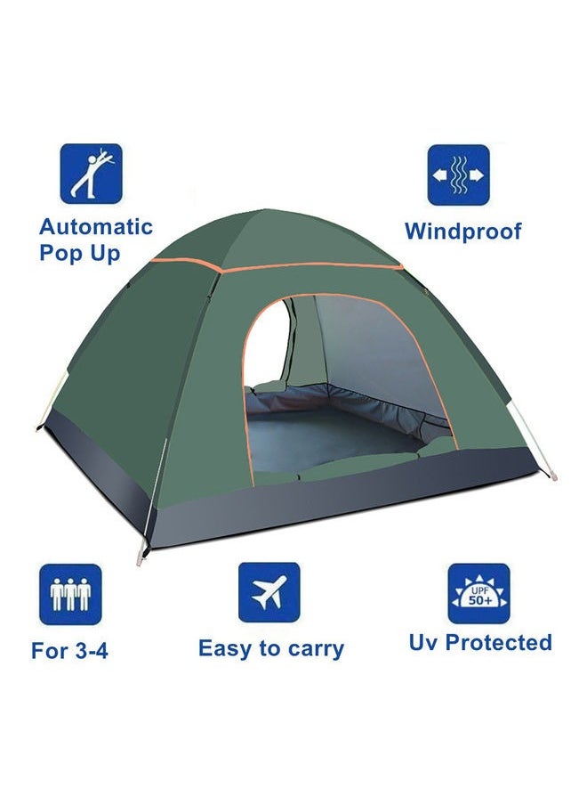 Arabest - Camping Tent, 2/3/4/6 Person Dome Tent for Easy Setup in Under 10 Mins, Included Blocks Wind & Rain, Tent for Camping, Festivals, Backyard, Sleepovers - Image 1