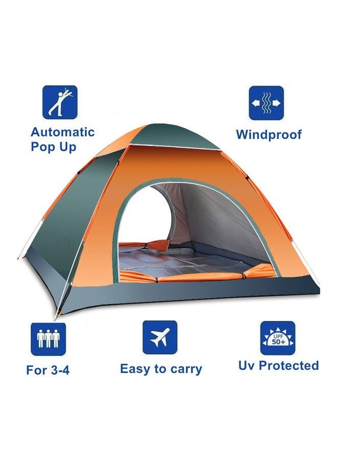 Arabest - Camping Tent, 2/3/4/6 Person Dome Tent for Easy Setup in Under 10 Mins, Included Blocks Wind & Rain, Tent for Camping, Festivals, Backyard, Sleepovers - Image 1