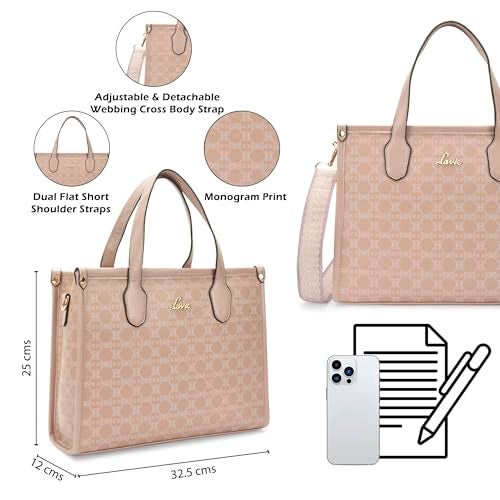 Lavie Women's Kelissa Satchel Handbag | Satchel Bag for Work | Ladies purse | Stylish Shoulder Bag | Gift For Women - Image 2