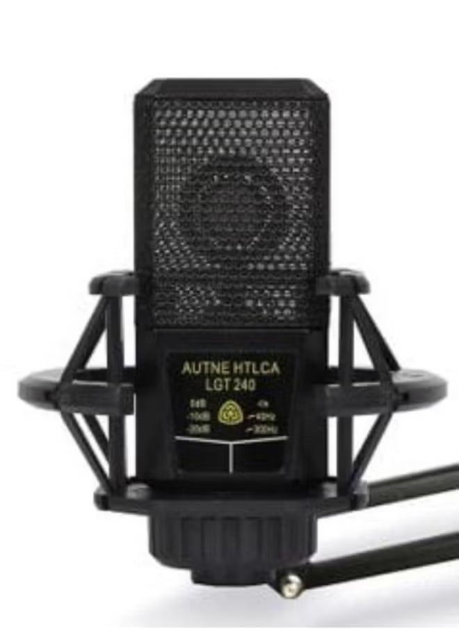 ELTRAZONE - LGT240 Condenser Microphone – Studio Cardioid Directional Audio Mic for PC, Computer, Camera, Live Broadcast, and Recording, Clear Sound & Professional Quality for Content Creators & Podcasters - Image 1