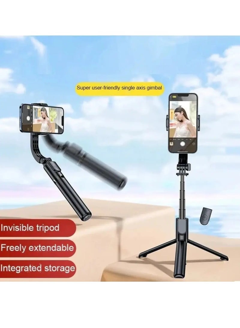 R15 Smartphone Gimbal Stabilizer with Extendable Bluetooth Selfie Stick and Tripod Stand Multi-Function Remote Control 360 Degree Auto Rotation - Image 3
