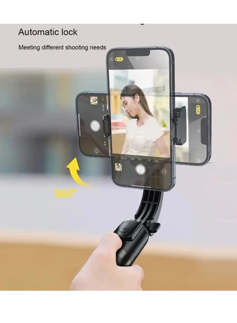 R15 Smartphone Gimbal Stabilizer with Extendable Bluetooth Selfie Stick and Tripod Stand Multi-Function Remote Control 360 Degree Auto Rotation - Image 2