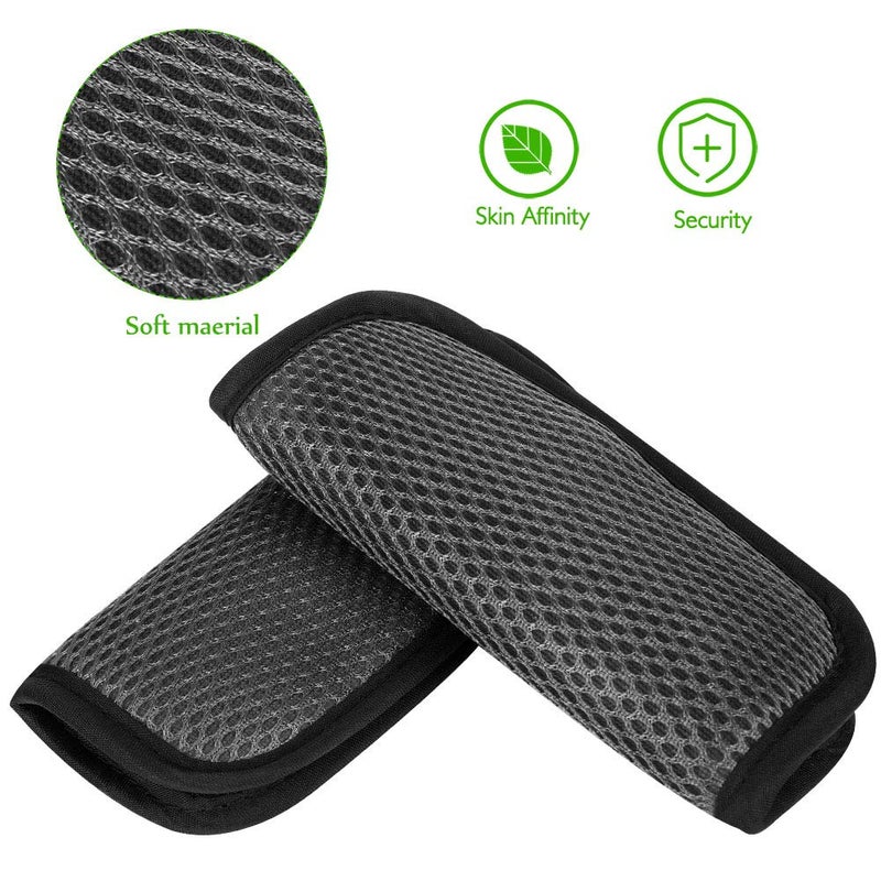 Accmor Car Seat Straps Shoulder Pads for Baby Kids, Soft Car Seat Strap Covers, Seat Belt Covers for Car Seats, Pushchair, Stroller - Image 5