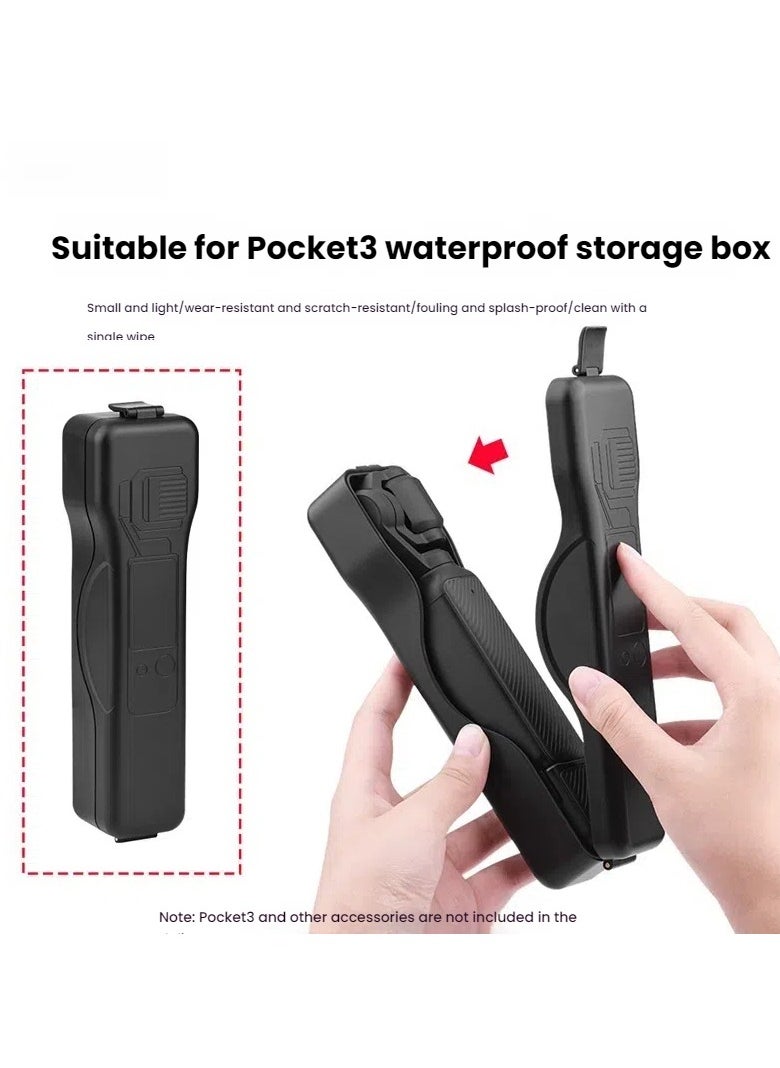 Generic DJI Osmo Pocket3 hardcore protection! Splash-proof and drop-proof handheld storage case with precision fit  - Image 2