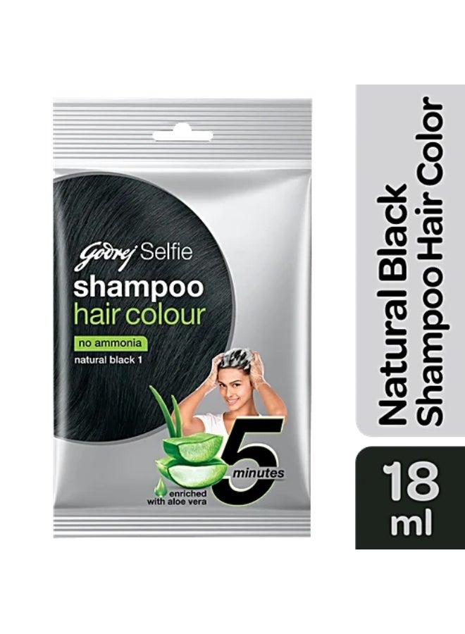 جودريج شامبو ملون للشعر الأسود الطبيعي سيلفي 1 من جودريج - 18 مل - Image 2