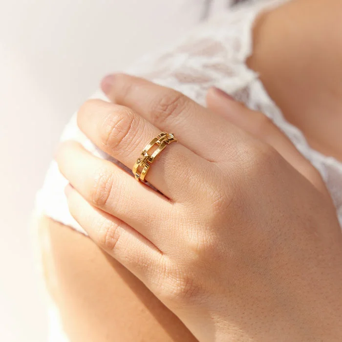 noya 18K Gold Plated Valentina Ring