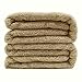 Polyte Premium Quick Dry Lint Free Microfiber Bath Sheet, Set of 2 (Beige, 35x70) - Image 2