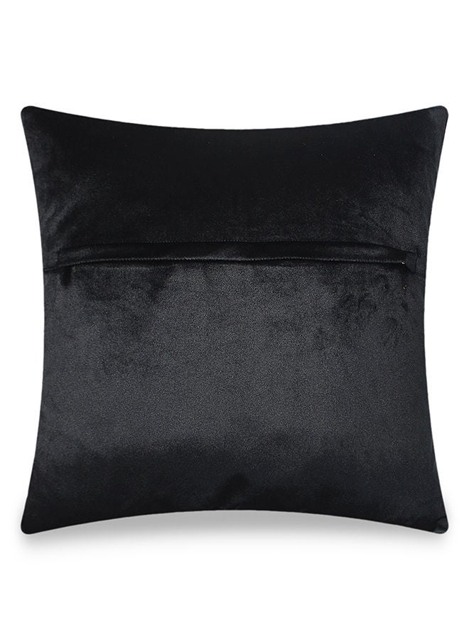 NIBEMINENT Ramadan Kareem Printed Velvet Cushion Cover Multicolour 45 x 45cm - Image 2