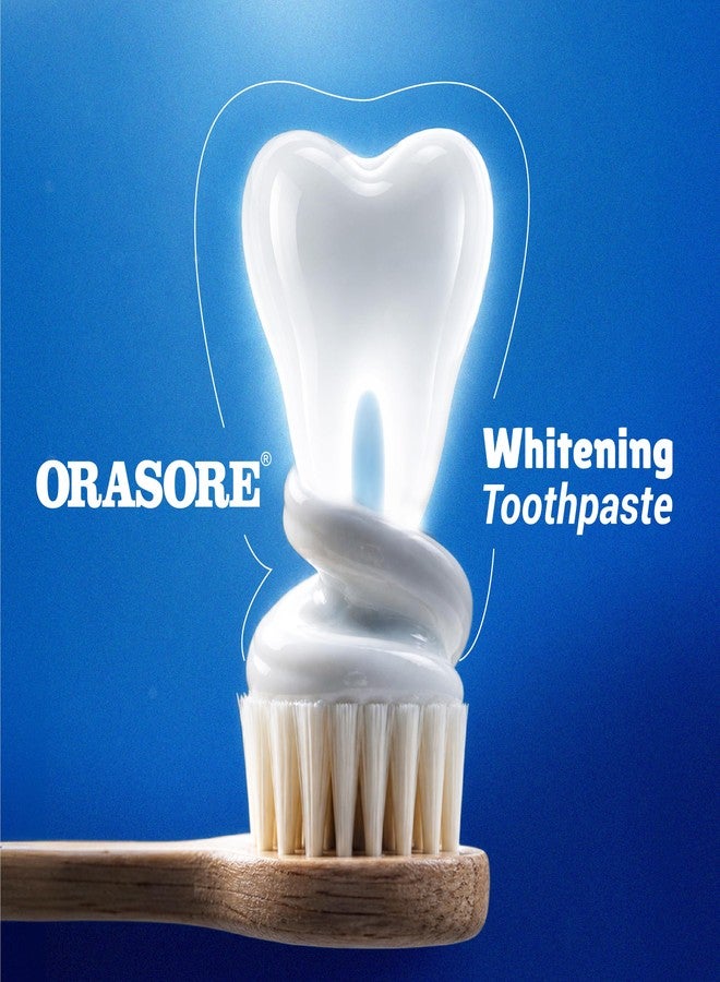 Orasore Whitening Toothpaste 120gm with nHAp | Peroxide-Free | Enamel Remineralizer | Natural Extracts to Reduce Sensitivity, Fight Cavities & Remove Gum Diseases (Pack of 2) - Image 3