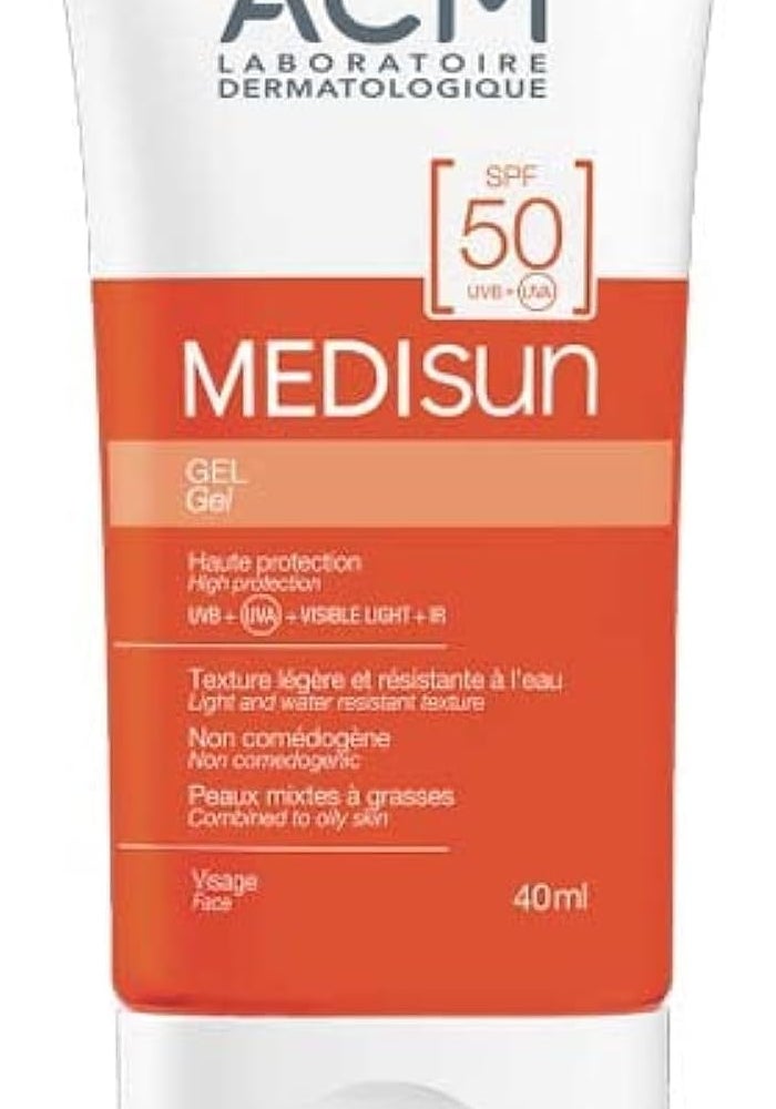 ACM Medisun Gel SPF50 Sunscreen 40ml