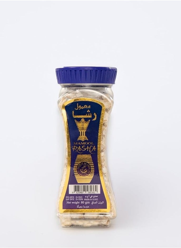 Zahrat Al Aqsa - Mamool Rasha Bakhoor 80g Oud, Musk, Amber And Sandal Fragrances - Image 1