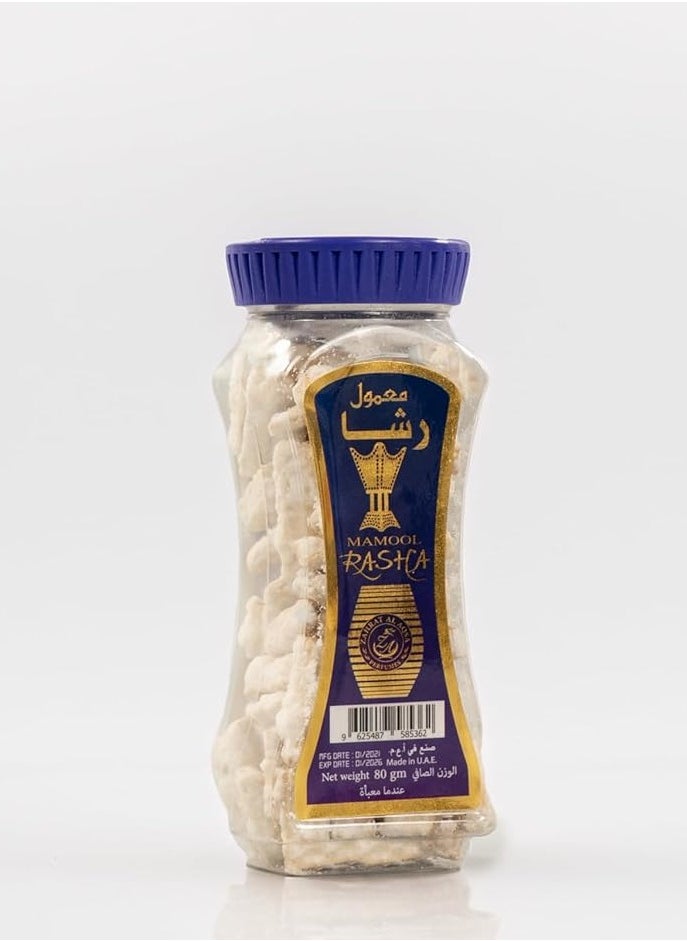 Zahrat Al Aqsa - Mamool Rasha Bakhoor 80g Oud, Musk, Amber And Sandal Fragrances - Image 1