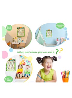 Cool Baby COOLBABY Educational Toys for 2 3 4 Year Old Kids Interactive Alphabet Wall Chart Learning ABC Poster for Kids Pronunciation Training Sound Wall Chart  - Image 4