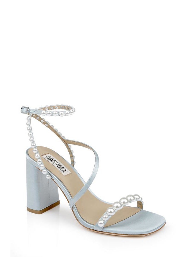 Women's Jordyn Heeled Sandal, Mist Blue, 38 EU