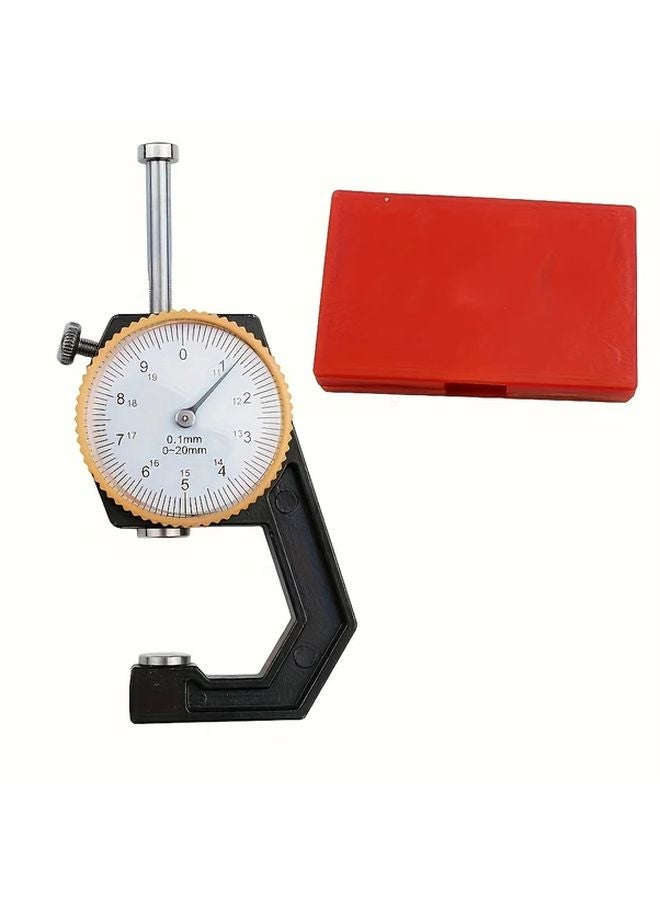 0 20mm Flat Head Mechanical Thickness Gauge Handheld Rust Resistant Metal Carpentry Tool - Image 1
