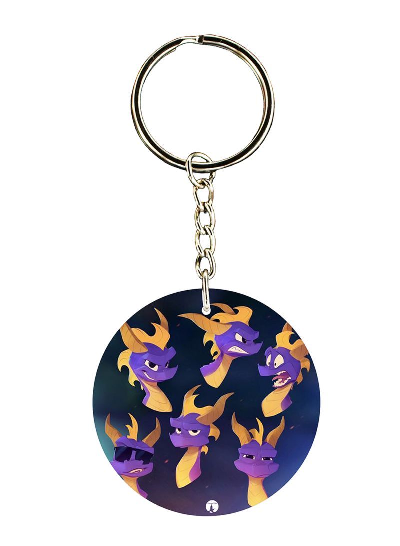 RKN Spyro Printed Keychain
