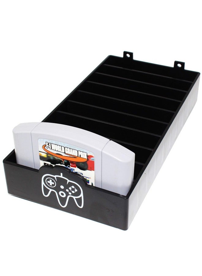 Skywin N64 Game Storage N64 Game Holder Fits And Organizes N64 Cartridges Simple And Stylish Design To Show Off Your Game Collection (2 Pack)  - Image 3