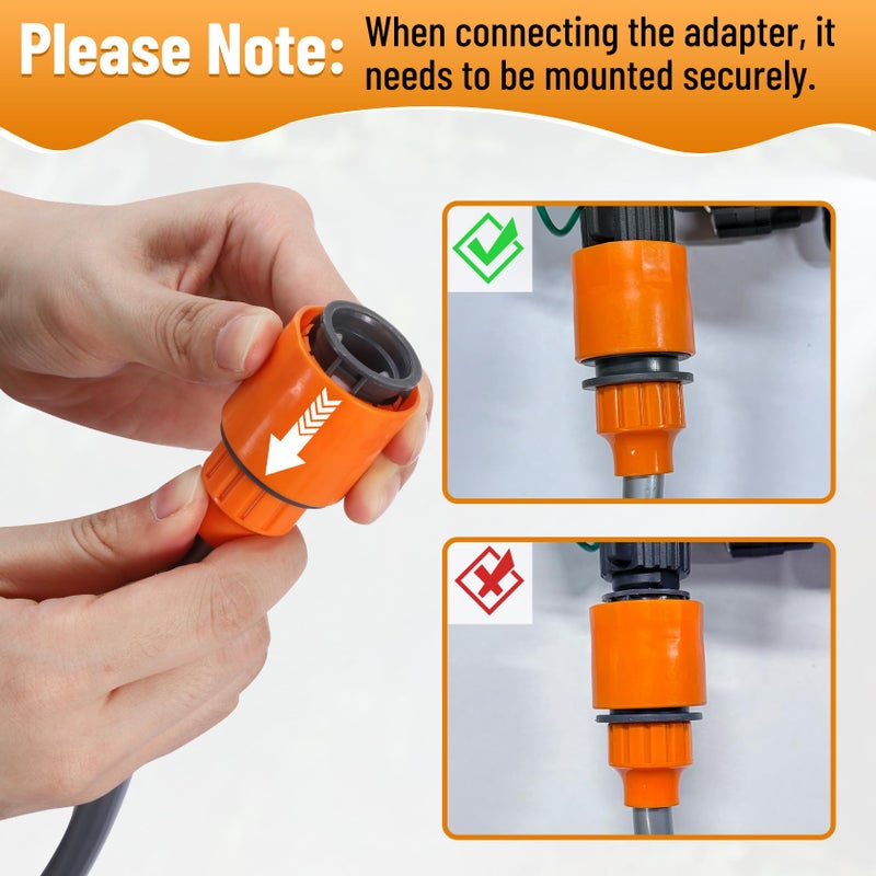 BANG4BUCK مضخة غسالة ضغط كهربائية ذكية محمولة Bang4buck 120W 80PSI 12V مجموعة غسيل قوية محمولة للمنزل، السيارة، الحديقة، المشاريع - Image 4
