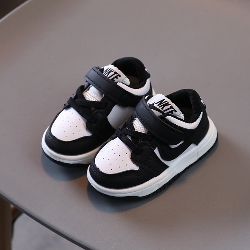 Mesh Sneakers Lightweight Flexible Sole Walking Shoes For Kids Indoor And Outdoor Activities - Image 1