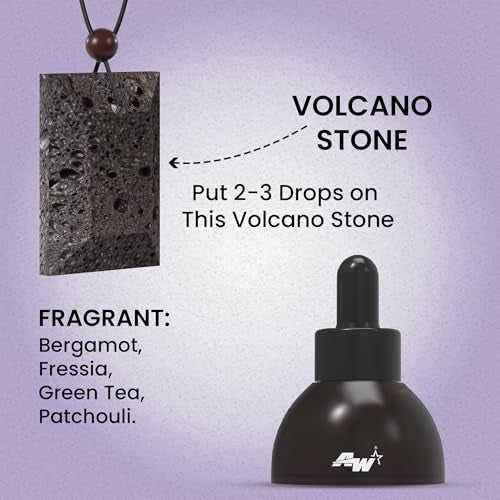 Aliens World Primum Car Perfume With Volcano Stone Air Freshener (LA'FELLE VOLCANIC STONE) - Image 3