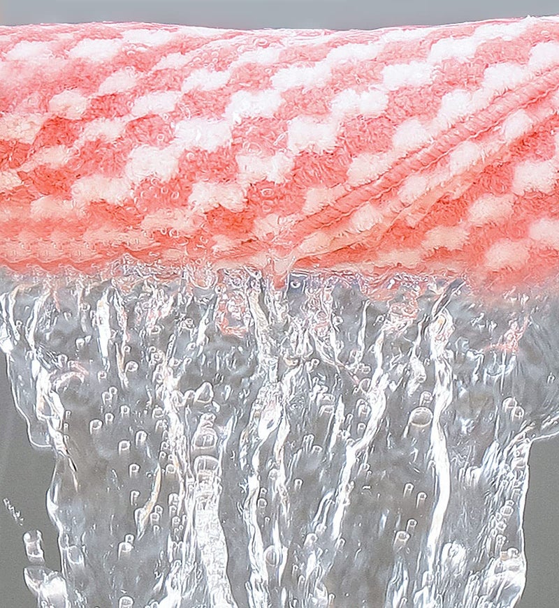 wolpin Microfiber Cleaning Cloth 5 Pcs 25X25 Cm Thick Lint StreakFree Multipurpose Automotive Towels For Car Cleaning Cloth Polishing Washing Detailing Wash Cloth For Kitchen Multi - Image 2