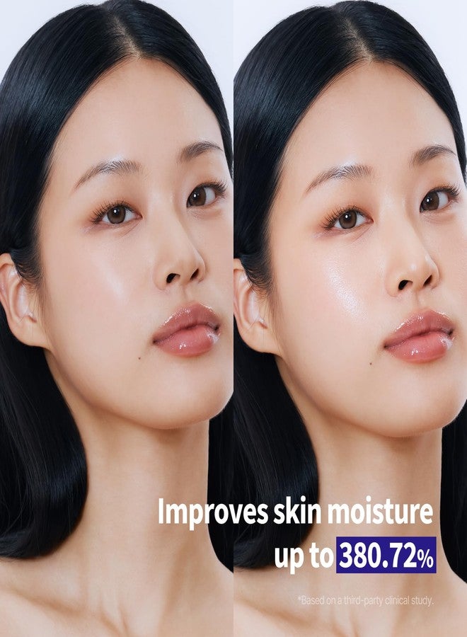 PONGDANG] Dewy Glow Exo-Zulene Aqua Soothing Cream (2.02fl.oz) | Cooling & Glow Boosting, Calming | Moisturizing & Hydrating with Exosome, Azulene | Korean Skin Care - Image 4