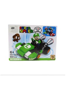 Generic Super Plumber Racing Mario Building Blocks - 60:90 Parts - Assorted Shapes - No:1286  - Image 4