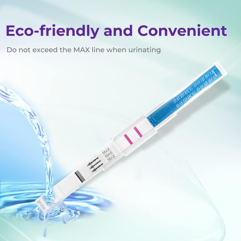 DAVID 22Count Pregnancy Tests Early Detection HCG Test Strips Early Result Pregnant Test Pruebas De Embarazo 6 Days Sooner Than Missed Period - Image 4