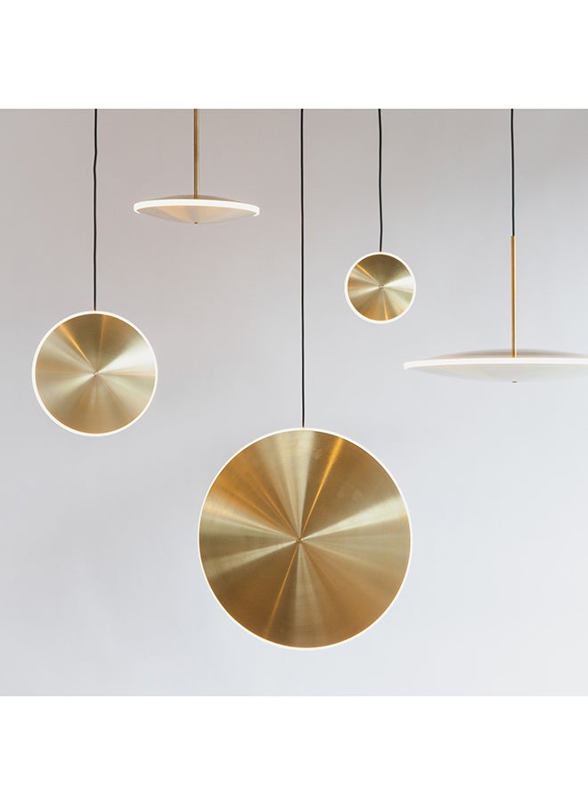 AL SALHIYA LIGHTING Modern Cymbal Vertical Pendant D300 mm - Gold  - Image 1