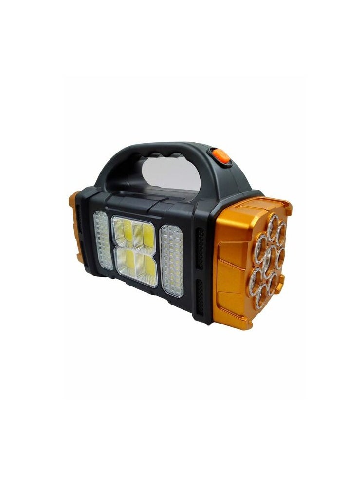 hurry bolt Emergency Light Hand Lamp Solar USB Rechargeable Powerful Work Light HB-1678  - Image 1