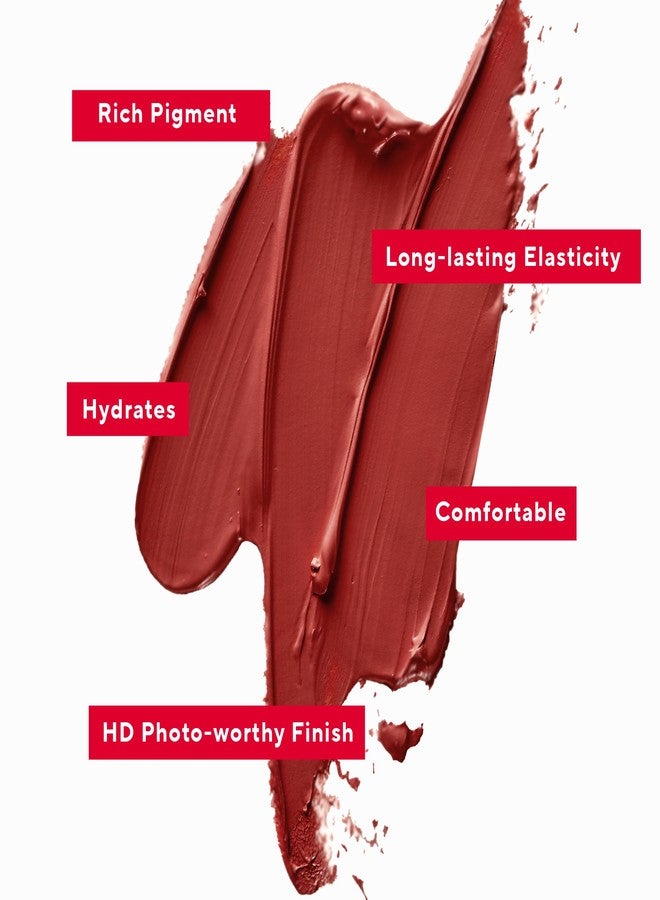 Mirabella Sealed with a Kiss Full Coverage Moisturizing Lipstick, Richly Pigmented, Ultra Creamy, Hydrating and Mineral-Based Lip Color with Antioxidant Vitamin E in Matte & Shine Shades, Coral Crush - Image 2
