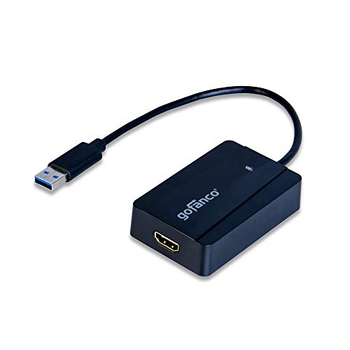 gofanco USB 3.0 to HDMI Video Graphics Adapter for Multiple Monitors - Up to 2560x1440 for Windows and macOS, DisplayLink Chip, Includes HDMI-to-DVI Adapter, USB 3.0 Video Adapter (USB3HDMI) - Image 5