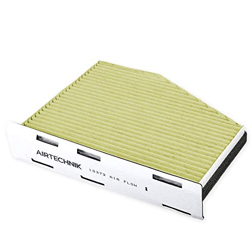 AirTechnik فلتر هواء المقصورة AirTechnik CF10373 PM2.5 مع الكربون النشط | يناسب أودي A3، A3 كواترو، Q3، TT كواترو، فولكس فاجن بيتل، كادي III، CC، تيغوان، EOS، جولف، GTI، جيتا، باسات، R32، رابيت - CUK2939 - Image 3