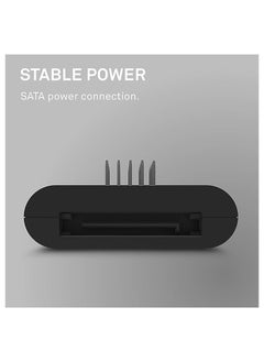 NZXT Internal USB Hub Gen 3 Additional 4 USB 2.0 Devices Magnets, 3M Dual Lock 5V DC internal Connector Black | AC-IUSBH-M3  - Image 3