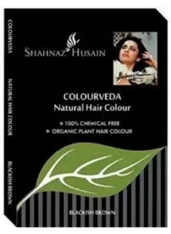 Shahnaz Husain Color Veda Natural Hair Color 100G Black  - Image 2