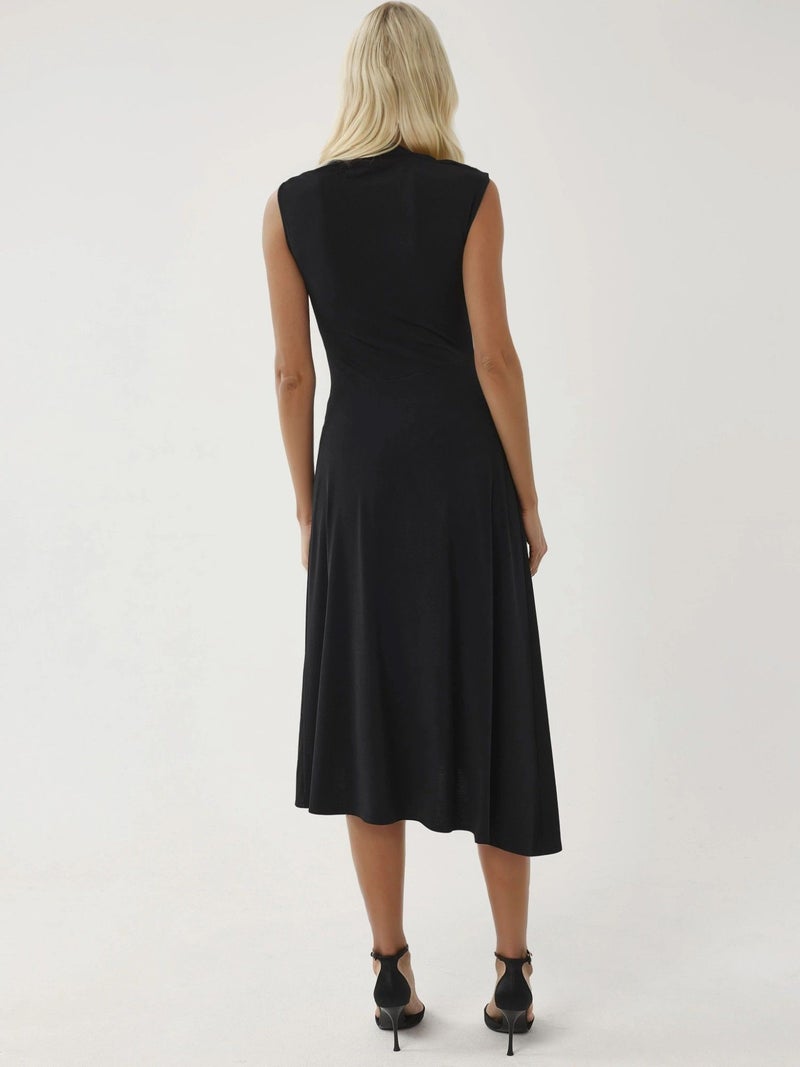 BUSEM Accessory Detailed Asymmetrical Midi Dress - Image 3