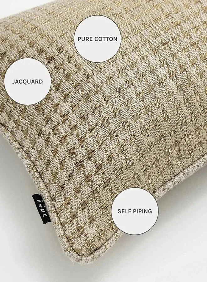 KNOT HOME Cushion Leo Klimt II (with filler) Pillow Knot Home Cover Set for Modern Sofa Contemporary Living Room Bedroom and Office Soft Washable