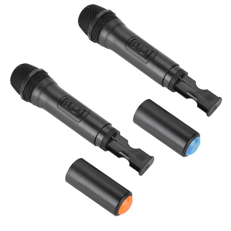 Universal VHF Wireless Handheld Microphone with Receiver/Antenna for Karaoke/Business Meeting - Image 1
