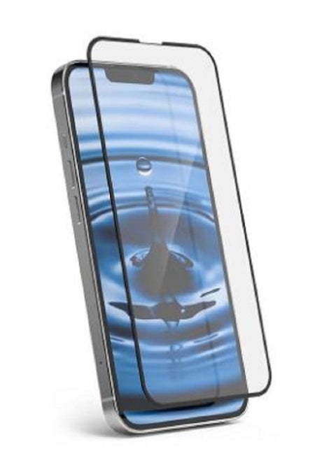 Full Cover Glass Screen Protector For iPhone 14/14 Pro13/13 Pro 6.1-inch Black